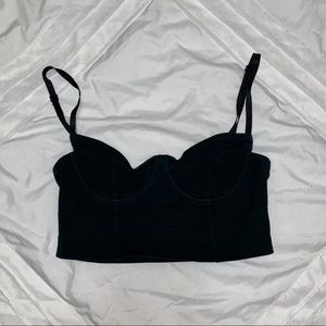 Underwire crop top
